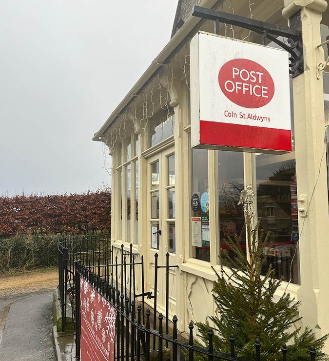 Post Office Coln St Aldwyns CAF COLN post-office-coln-st-aldwyns-caf-coln